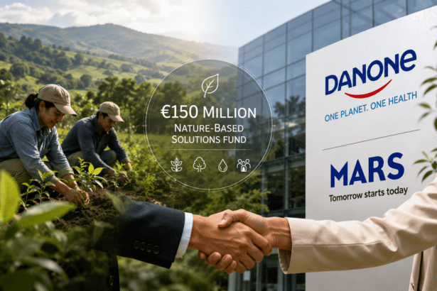 Danone ve Mars'tan Doğa Bazlı Çözümlere 150 Milyon Euroluk Destek